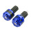 Aluminum Alloy Motorcycle Handlebar End Plugs Grip 6