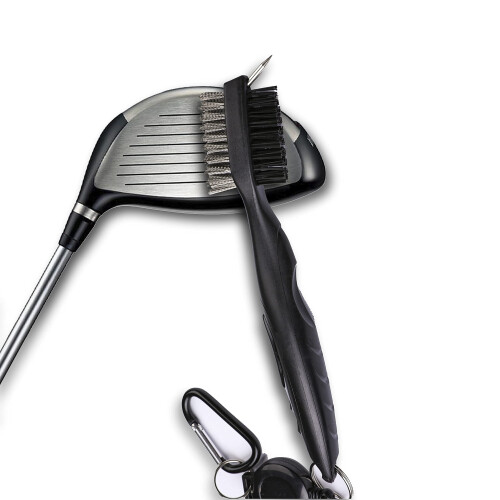 Golfaccessoireset: microvezeldoek, borstel, divot tool 2