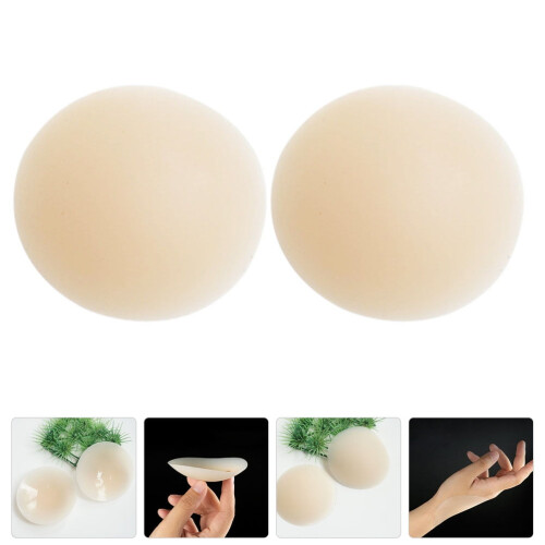 Protetores de mamilo de silicone reutilizáveis para mulheres (1 par) 2