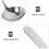 Stainless Steel Dipper Silver Kitchen Tool for Cooking Needs 1Pack 4