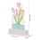 Επιτραπέζιο φωτιστικό Tulip Flower – Ζεστό Λευκό, Ακρυλικό, 20x13x4.8 2