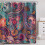Κουρτίνα μπάνιου Boho Paisley Mandala Μωβ 72x84 ίντσες 2