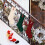 Broderad kabelstickad julstrumpa 45 cm 4