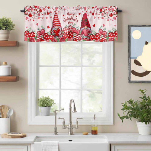 Valentinsdags-nissekappe med blomsterbladdesign 1