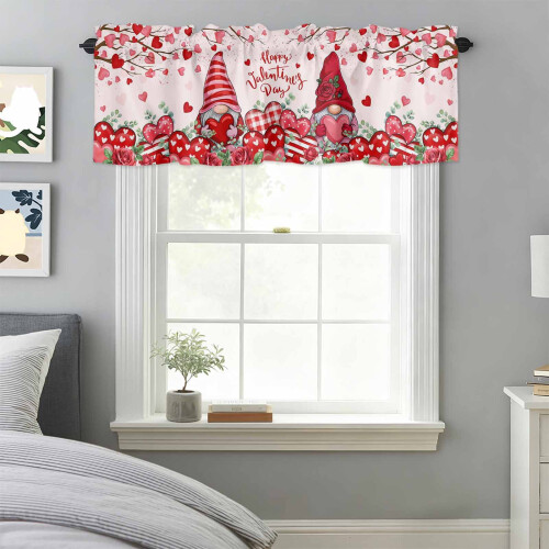 Valentinsdags-nissekappe med blomsterbladdesign 2