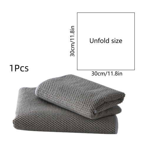 Mikrofiber vaffelklud absorberende blød fnugfri 2
