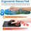 Ergonomisk musemåtte med håndledsstøtte i memory foam 4