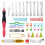 46 τεμάχια φωτιζόμενα βελονάκια με θήκη, σετ βελονιών DISEN LED Knitting Lite με 9 2