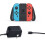Original strømlader med transformator for kompatibel med Nintendo Switch – hurtigladeadapter for Switch og Joy-Cons 4