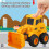 Αυτοκίνητο παιχνιδιών Gallickan Construction για ηλικίες 3-6 ετών 4