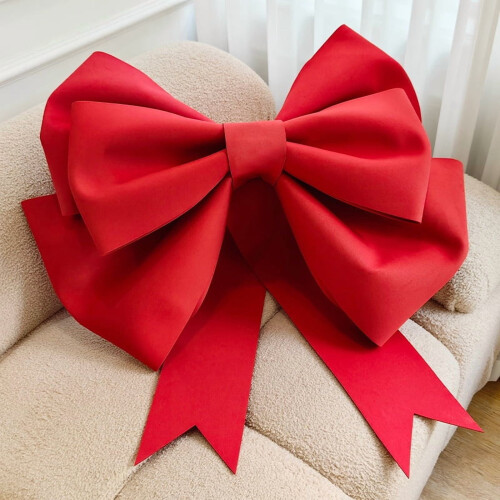 Hochzeitsschleife aus EVA-Material, rosa, 70 cm 1