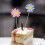 Pcs Edible Daisy Cake Insert Unique Cake Decorations 15X5CM 3