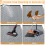 Silicone Cat Litter Mat Extra Large 40x28 Inch 6