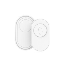 433MHz Wireless Doorbell Waterproof  Home DoorBell Kit Night Vision Fluorescent Ring Flash Security Alarm US Plug