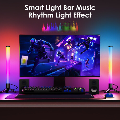 Λωρίδα φωτισμού LED RGB για τηλεοράσεις 45-70" – Εφαρμογή & Τηλεχειριστήριο 1