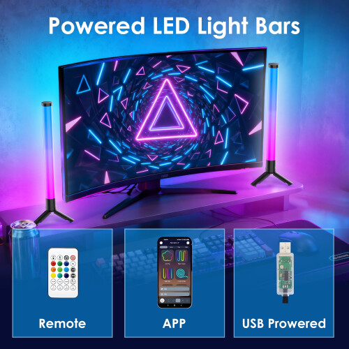 Λωρίδα φωτισμού LED RGB για τηλεοράσεις 45-70" – Εφαρμογή & Τηλεχειριστήριο 2