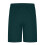 Men's linen blend cargo shorts solid color knee-length 5