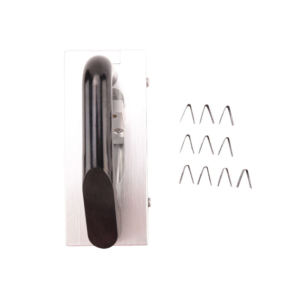 U-Type Blade Wheeled Vinyl Groover Floor Grooving Slotting Pull Hand Flooring Tool Slotter Pvc Vinyl Welding Plastic Welding Kit 4714239703576