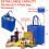 Sacolas de compras reutilizáveis MesaSe (pacote com 5) 4