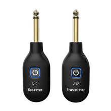 Drahtloser Sender für E-Gitarre, Elektrischer Blasrohr-Bass-Transceiver, Zubehör für Musikinstrumente A12
