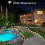 2 Pack 39ft Solar Rope Lights, 100 LED, Warm White 5