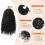 Boho Box Braids Virkat Hår 30 cm 8-pack Jet Black 4