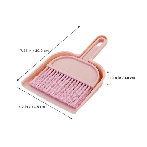 Mini scopa e paletta set compatto portatile per bambini e 1