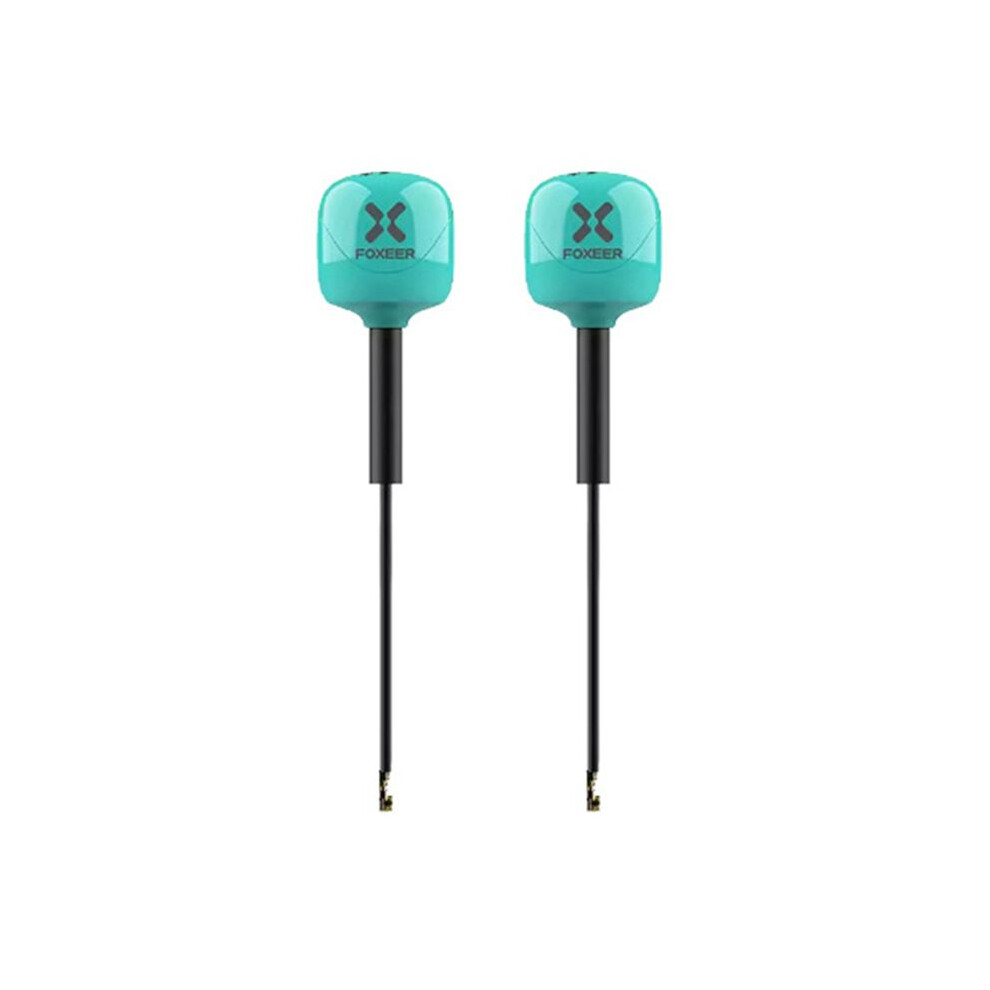 Foxeer Fpv Antenna Lollipop 4 4+ 2Pcs 5.8G 2.6Dbi Omni Antenna 95Mm Rhcp Ufl For Rc Fpv Racing Drone Gold 4711285646390