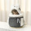 Cozy Winter Cat Backpack – Ergonomic Chest-Front Design, Extra Thick Warmth, Panoramic View, Pressure-Reducing System – Compatible with Indoor 4
