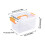 Transparent Home Storage Solution for Room Bedroom Multifunctional Stackable Toy and Clothing 3