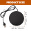 Silver Aluminum Alloy USB Cup Warmer for Home Keeps Beverages Warm with Three Temperature Settings 2