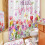Roze badkamerset met strik, 8-delig, polyester 4