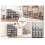 X-Large Clear Stackable Shoe Storage Boxes (12-Pack), Compatible with Sneakers & Toys, Black 8