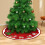 48 Zoll Samt-Weihnachtsbaumdecke 3