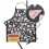 Grembiule da cucina in cotone per uomo e donna con tasca, ideale per chef e cuochi. 4