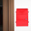 Afsluitbare plastic brievenbus voor wandmontage – rood 2