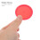 Ice Hockey Puck Accessories Red 6 Pieces 7