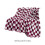 Checkered Flannel Blanket, Black and White, 100 x 70 cm 3