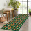 Χαλί Boho Floral Runner 2' x 6' με χαμηλό πέλος, αντιολισθητικό 3