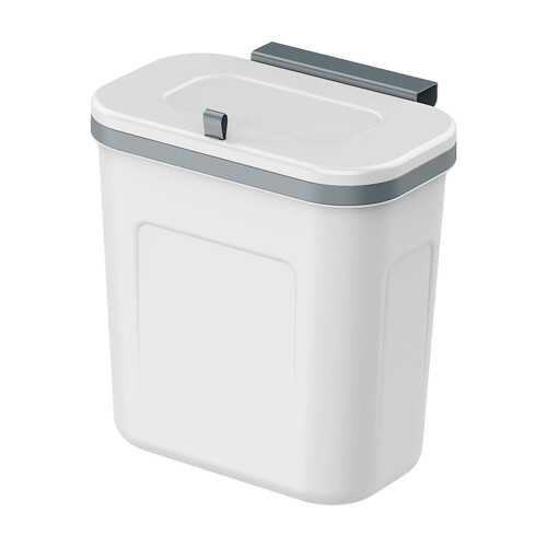 Kitchen Compost Bin with Lid 8L Wall-Mounted 1