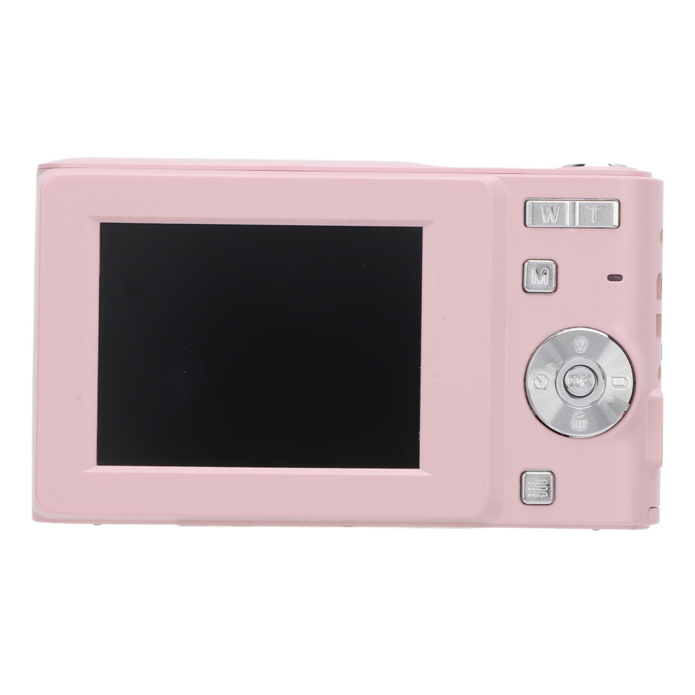 FHD 1080P 50MP Pink Tragbare Digitalkamera mit Autofokus, 16x Zoom, kleine Video-Kamera