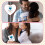 Pocket Hug Heart Token with Greeting Cards Blue 6