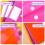 Plastic poly enveloppen, briefformaat, met drukknoopsluiting. 4