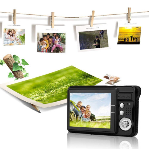 Μίνι ψηφιακή βιντεοκάμερα 1080P Οθόνη LCD 2.7" Ψηφιακό ζουμ 8X 18MP 30fps 1