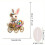 Easter Ornament Acrylic 2D Printed 5.7x7.1 Inch 3