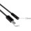 USB-C til 3,5 mm headsetadapterkabel til Ulefone Armor6E – Sort, lang forbindelse, kompatibel med USB 3.1 Type-C 2