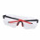 Fahrradbrille - Modell: Adaptive, Größe Schwarz/Rot 16