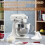 Χωνί Αλευριού για Μίξερ KitchenAid – Εξάρτημα Μίξερ με Βάση Συμβατό με Κεφαλή Artisan 6