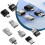 USB Type-C - USB-sovitin Type-C - USB-naaras - matkapuhelinsovittimet Hot F7U5 3
