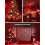 Red LED Light Bulbs A19 9W E26 Base 2 Pack 3